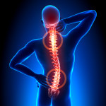 Male Hurt Backbone - Vertebrae Pain